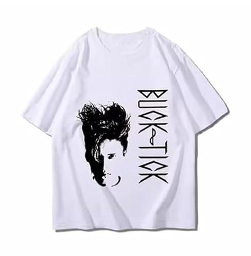 [ANQIAOS] BUCK-TICK �΂����� �N��֎i �o���h t�V���c �����I�N���b�N ���y T�V���c �����Y ���f�B�[�X �ĕ� �� �v�����g �X�|�[�c �g�b�v�X ���� ���n ������� �j�����p �傫���T�C�Y ���� �t�@�b�V����