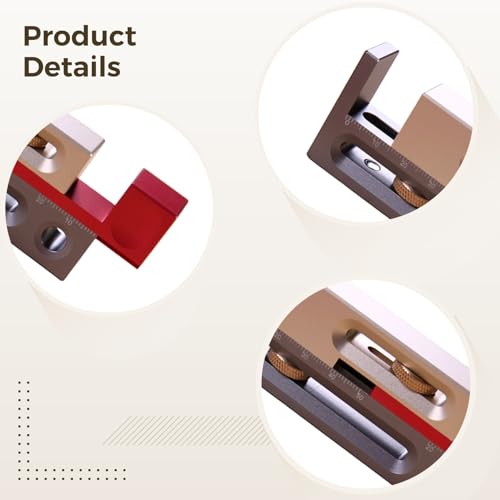 Outil d'alignement de scie à table compensation de longueur pour tenon parfait