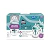 Tommee Tippee biberon anti-colica, 260ml, con tettarella simile al seno materno, cannuccia anti-colica ventilata, autosterilizzante, 3 pezzi