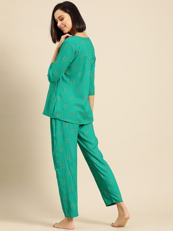 Image of Ichaa womens NIGHT SUIT SET