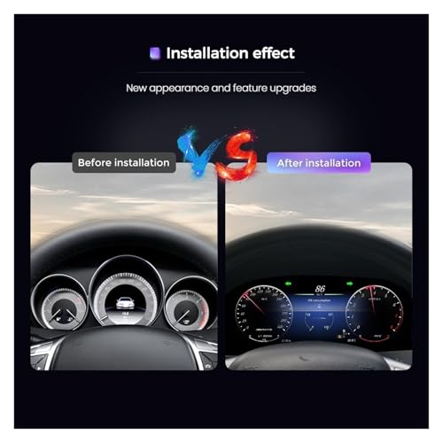 Adiós a las agujas analógicas con el tablero digital LCD de 12,3'' para Benz C GLC 2015-2018 3