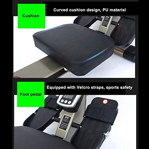 Image of Magnetic Rowing Machine LED Monitor 12 Level Resistance Adjustment /330 LB Weight Capacity /Comfortable Seat Cushion