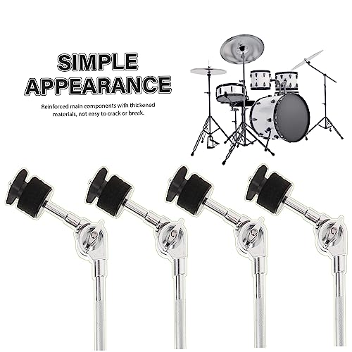 VICASKY Drum Set Extension Clamp Boom Arm Cymbal Arm para accesorios de batería resistente para mayor estabilidad y rendimiento miniatura 3