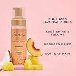 SheaMoisture Curl Mousse Coconut and Hibiscus for Frizz Control Styling Mousse with Shea Butter 7.5 oz - Image 4