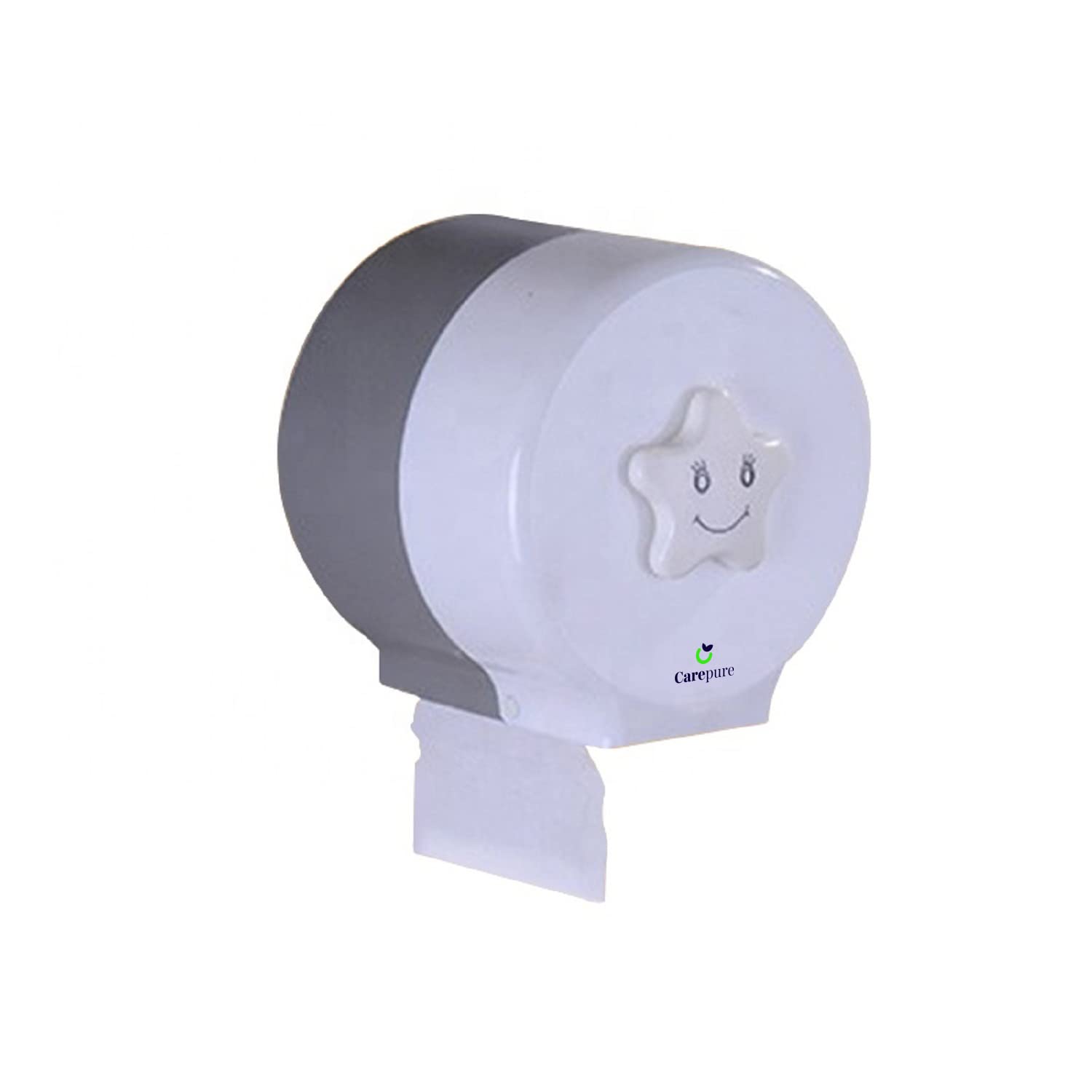 Carepure Wall Mounted Mini Toilet Roll Paper Holder Dispenser |Mini Toilet Roll Tissue Dispense | ABS-Plastic Toilet Paper Roll Round Dispenser | Free With 1 Toilet Roll Tissue Roll - White (B0BGC9WL8H) Amazon Price History, Amazon Price Tracker