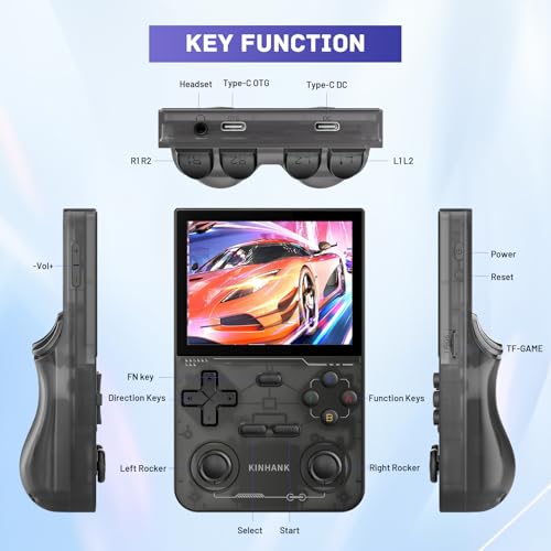 Kinhank K36 Retro Handheld Game Console With 9000+Games,Handheld Retro Game Console,Mini Emulator Handheld thumb #5