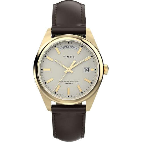 Montre pour Femmes Timex Quartz en Cuir Idéale pour le Bureau et les Sorties
