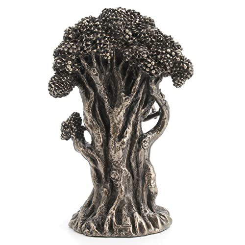 Estatua de Resina Hecate Triple Luna Bronze 7.25" miniatura 5