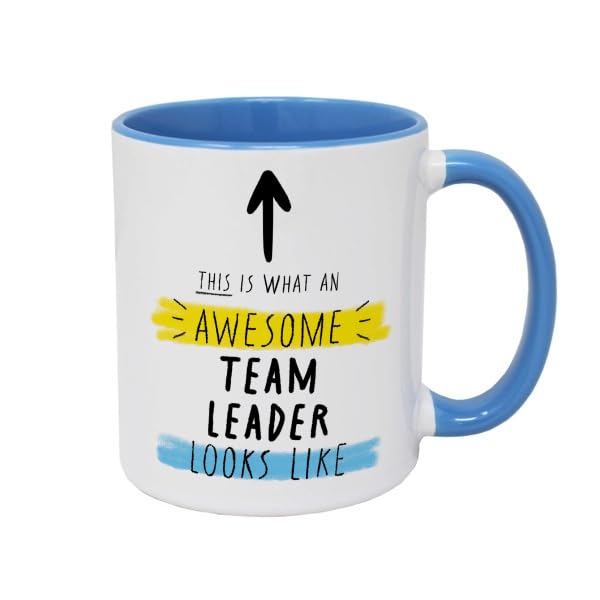 MUGGZ Personalised Team Leader Mug – Best Team Leader Gifts – Add Name — image 1