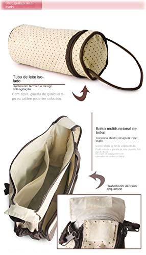 NUTOT kit bebe,kit bolsa maternidade,Incluindo almofada de urina, bolsa de garrafa, lancheira, bolsa