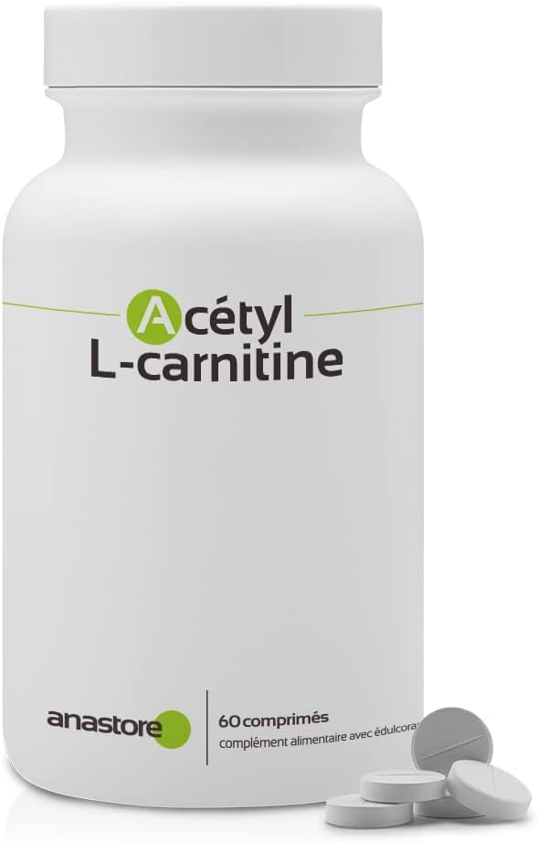 acetyl-L-carnitine *- 500 mg/60 tabletten * Gegarandeerde zuiverheid van 99%* * visuele stoornissen, diabetes, sportieve prestaties