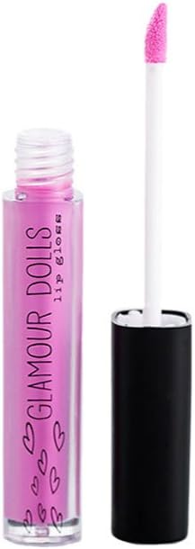 Glamour Dolls Hard Tube Lip Gloss Fat Free Cupcake Barbie Pink