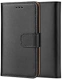 cover note 3 personalizzate  ameego Premium Genuine Real Leather Flip Wallet Magnetic Kickstand Slim Book Case Cover for Samsung Galaxy Note3 N9000 N9005 Leather Wallet Book Flip Case Cover (Black)
