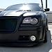 Instyleparts Projector Headlights w/LED Light Strip (Black Housing/Smoke Lens) Made for and Compatible with 2005-2010 Chrysler 300C