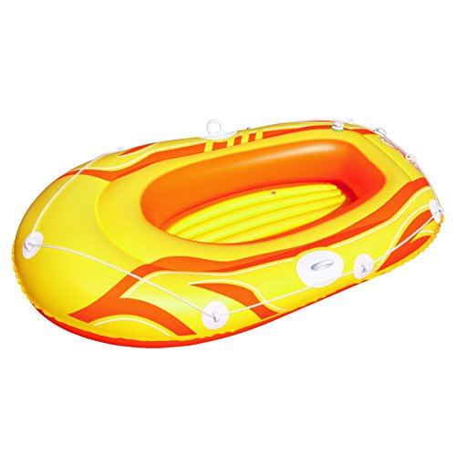 Marca: Best Way Bestway Tidal Wave Canotto Hydro-Force, Blu/Rosso/Giallo, Misura da Sgonfio: 197cm x 115cm