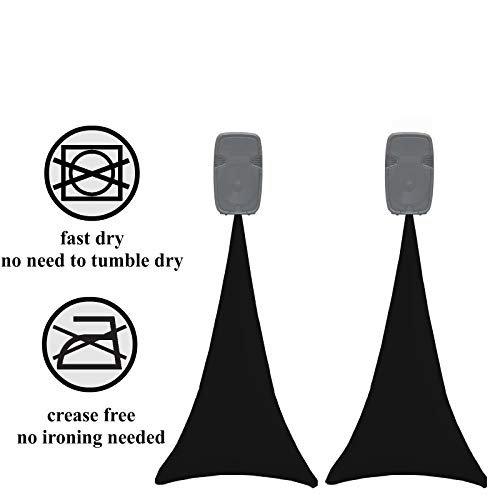 2 supporti per altoparlanti elasticizzati in