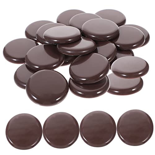 HOMSFOU 20 alfombrillas para sillas, almohadillas para patas de muebles, almohadillas de asiento de gabinete para sillas de cocina, alfombrillas de mesa, deslizadores para taburetes bajos,