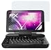 Produktbild atFoliX Glasfolie kompatibel mit GPD MicroPC Panzerfolie, 9H Hybrid-Glass FX Schutzpanzer Folie