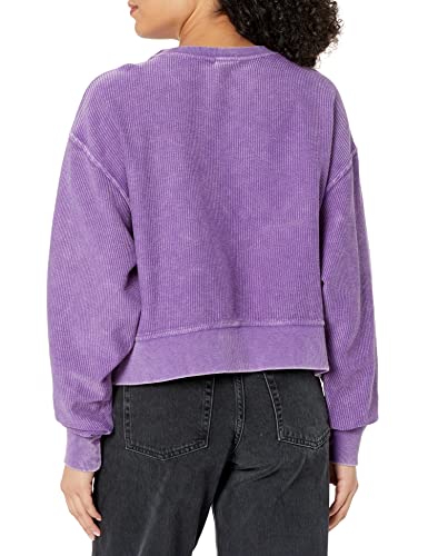 Image of chicka-d NCAA womens Corded Boxy Pullover
