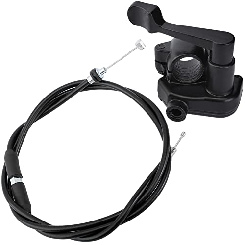 SOAJEE Thumb Throttle Cable Accelerator Control Assembly for 49cc 50cc