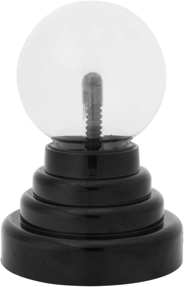 New Glass Plasma Hot USB Sphere For Lamp Light Party Black