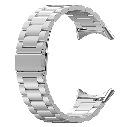 Correa metálica compatible para Google Pixel Watch 41 mm miniatura 3
