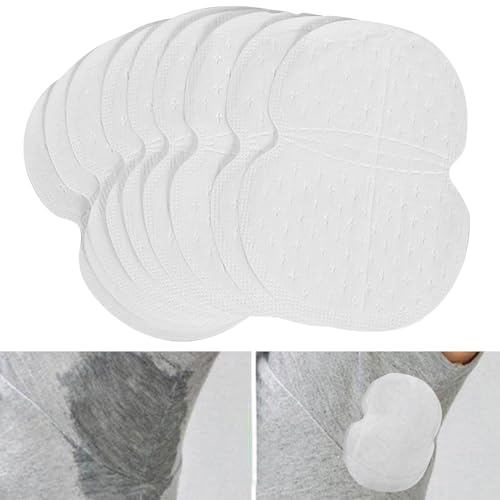 Armpit Sweat Pads 100 Packs Underarm Sweat Pads for Women and Men Dress Shell for Sweating Women Comfortable Unflavored Non Visible Breathable for Daily Wear Armpit Protection (3)