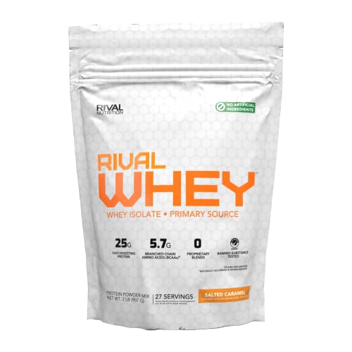 Naturally Flavored Rival Whey – Salted Caramel 2lb