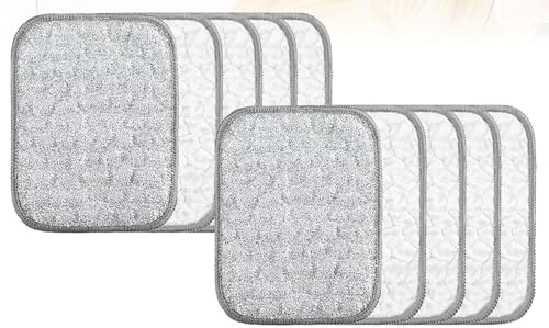 Drahtwonder - Estropajo para húmedo y seco, paños de limpieza multiusos resistentes a los arañazos, paños de lana de acero reutilizables para la cocina, sartén, horno (10 unidades)