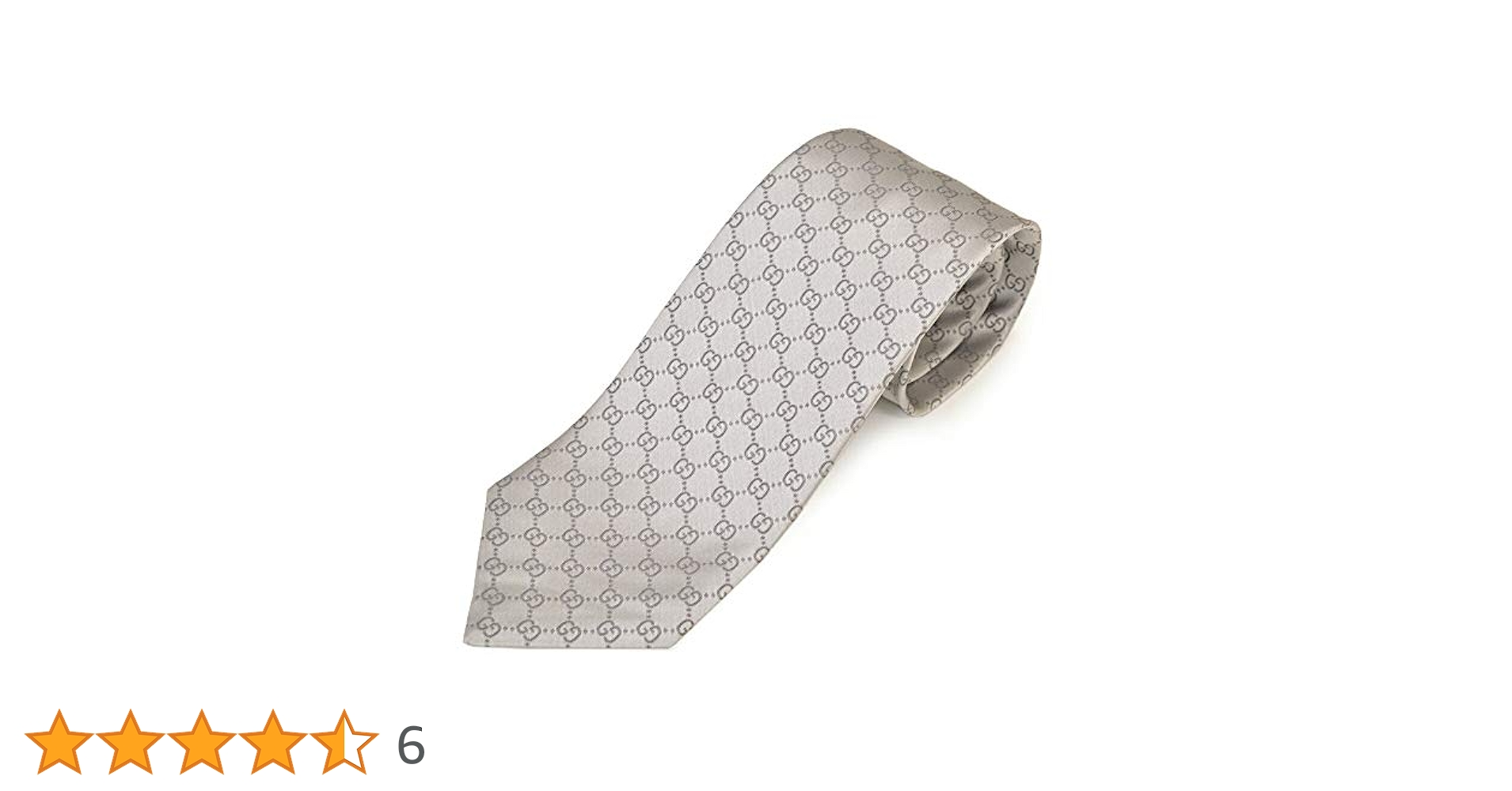 GUCCI ネクタイ 紋章柄 シルバーピンク 中古・古着通販】GUCCI (グッチ) シルクネクタイ ピンク サイズ