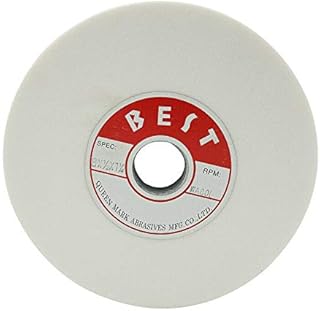 46# - Discos de molinillo para molienda de rueda con solapa, discos de corte de piedra (1 unidad), color blanco