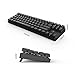 immagine 3DREVO Calibur Tastiera Meccanica Con 72-tasti Wireless Bluetooth 4.0 / USB Retroilluminata a LED RGB Gaming- UK Layout (Switch Nero, Nero)