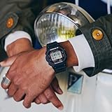 Casio G-Shock Analogue Quartz Watch with Stopwatch, Countdown Timer, Alarm, Light, Black Resin Case, Plastic Strap, 200m Water Resistance, DW-5000R-1AER - Image 8