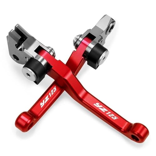 Leviers de frein moto YZ125 pivotants pour rouler sur terrain cross