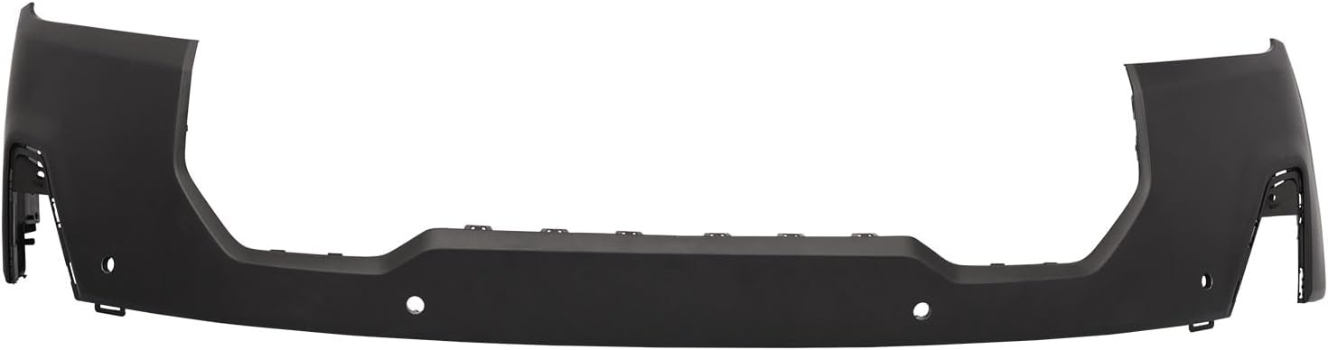 PENSUN Front Bumper Cover Assembly Kit Fit For 2020-2023 GMC Acadia, with Sensor Holes Black Primed 9pc Kit Bumper Grill Fog Light Trim Replacement Auto Parts(W/Sensor Holes)