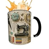 Design pour Amateurs d'Aiguilles : Pensé pour les aficionados de , ce mug associe un thème élégant à une base grise neutre. Il s'harmonise naturellement avec un intérieur chaleureux ou un atelier, créant un lien tangible avec l'artisanat à chaque gorgée, au quotidien.