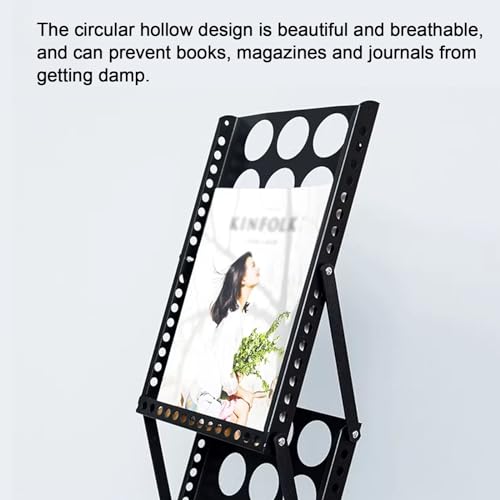 Présentoirs de magazines pliables pour salons pros et bureaux design - 5