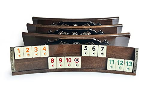 Juego Rummi Hecho a Mano con Madera Natural miniatura 3