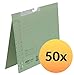 Produktbild ELBA 100560089 Pendelhefter 50er Pack Amtsheftung und Schlitzstanzung im Vordeckel 320 g/m² Manila-Karton grün