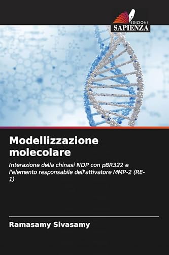 Modellizzazione molecolare: Interazione della chinasi NDP con pBR322 e l'elemento responsabile dell'attivatore MMP-2 (RE-1)