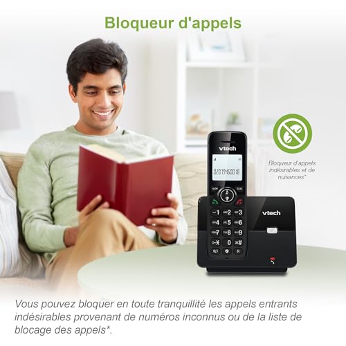 Téléphone sans fil DECT VTECH CS2000 pour filtrer les appels
