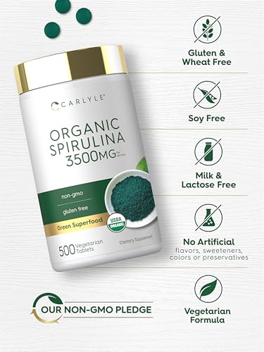 Carlyle Organic Spirulina Tablets