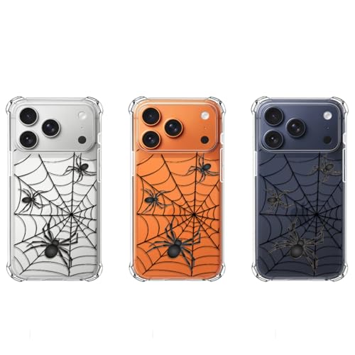 Coque iPhone 17 Pro toile d'araignée protection transparente haute finition - 5