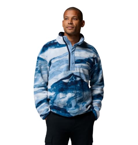Image of Columbia Men's Helvetia II Printed Half Snap Fleece