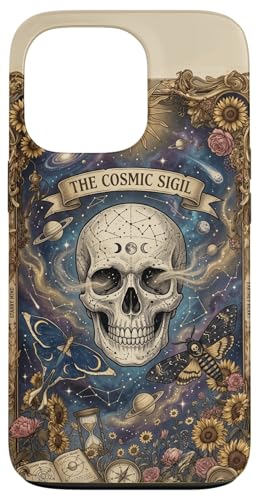 The Cosmic Sigil Celestial Skull and Galaxy �X�}�z�P�[�X iPhone 13 Pro �p