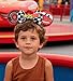 LIHELEI Mouse Ears Headband, Lighting McQueen Car Ear Headbands for Boys Birthday Party - Car Ear Headband