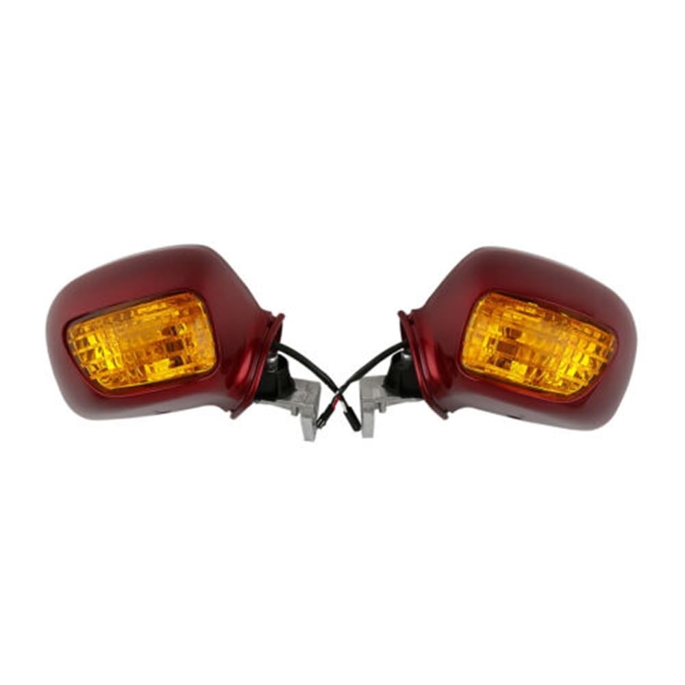 Rétroviseur Goldwing GL1800 résout les angles morts avec son clignotant rouge moto