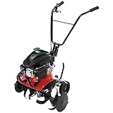 [ナカトミ] エンジン耕運機 排気量98ml 耕幅:620mm 4サイクルエンジン 折りたたみ タイヤ付き 抵抗棒 保証期間1年 小型 家庭用 家庭菜園 ERC-98DQN