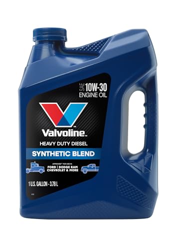 Valvoline Heavy Duty Synthetic Blend 10W-30 Diesel Engine Oil 1 GA, Case of 3