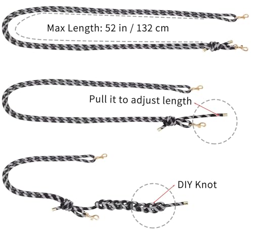 Image of ALLZEDREAM Purse Strap Replacement Crossbody Bag Thick Rope Adjustable Phone Lanyard
